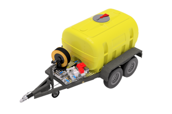 PKW Wasserfass-Anhänger