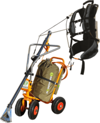 RIPAGREEN-Easy-Kit PLUS/ Thermolanze, Flaschenwagen + Rucksack