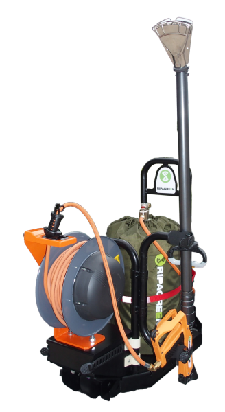 RIPAGREEN-Autonomy-Kit  / Thermolanze + Anbau-System + Schlauchtrommel