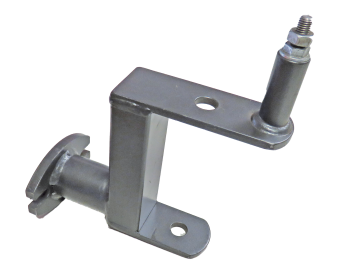 Anbauflansch für Wildkrautbürste