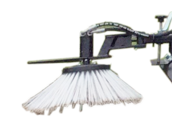 Anbau-Seitenbesen 40 cm Ø hydraulisch angetrieben