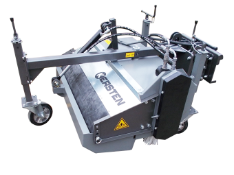 Frontkehrmaschine 100 cm Arbeitsbreite für Lader