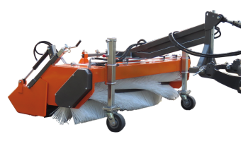 Profi Kehrmaschine 225 cm Arbeitsbreite, 60 cm Kehrwalzendurchmesser