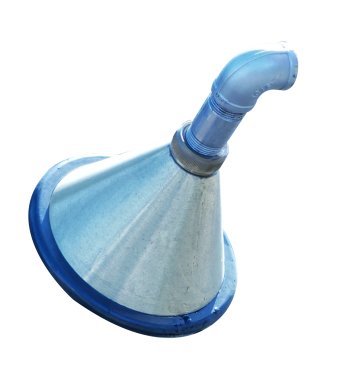 Dritter Messingbrauseskopf für HTG 4000