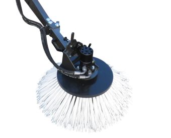 Anbauseitenbesen 70 cm Besendurchmesser (links) für FKMØ60