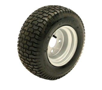 Radsatz 16x6.50-8 Blockprofil 4 PR inkl. Radnaben