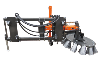Wildkrautbürste UB-Easy mit Zöpfen (ohne Anbaurahmen)