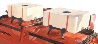 Wassersprengeinrichtung für KM 52 an Gabelstapler