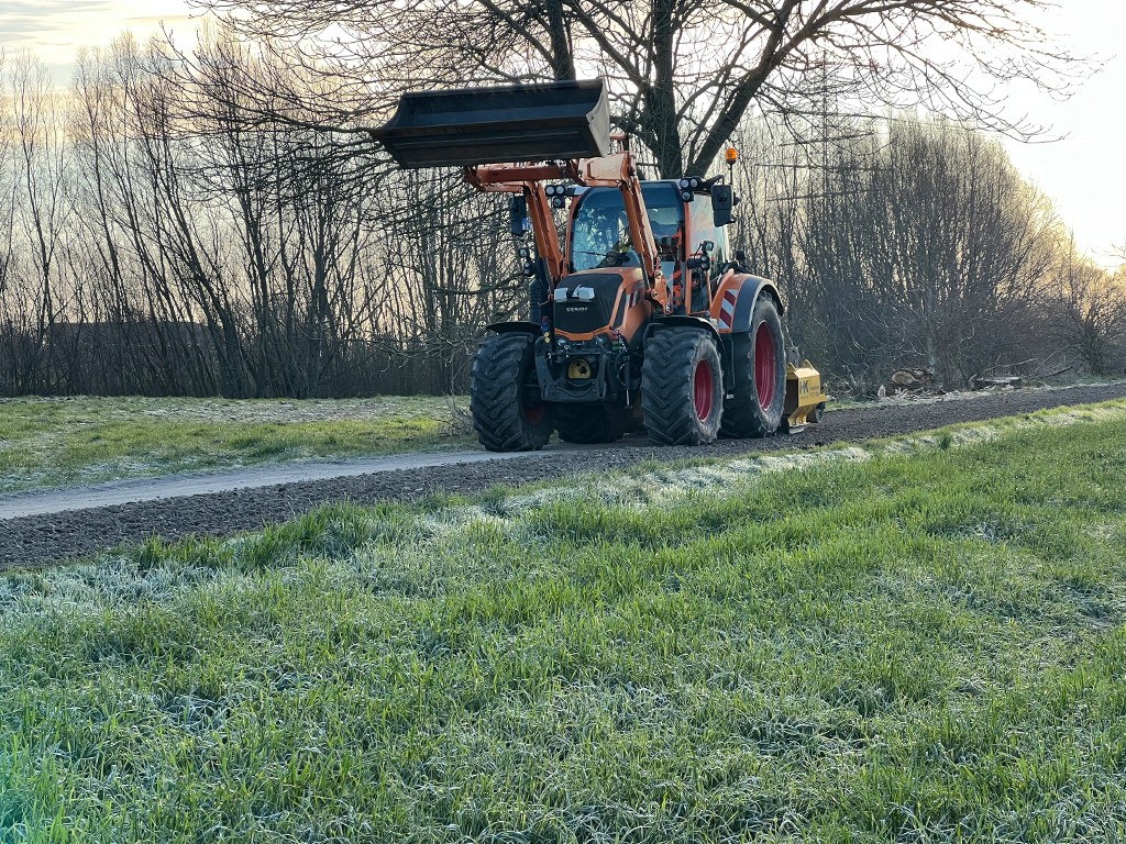 Wegesanierung  in Kalkar