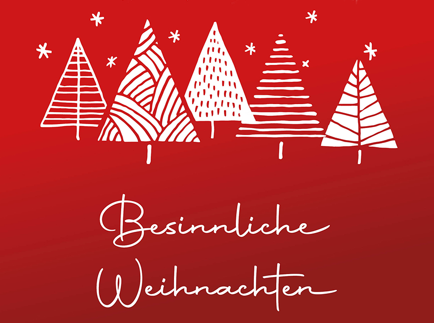 Wir wünschen frohe Weihnachten!